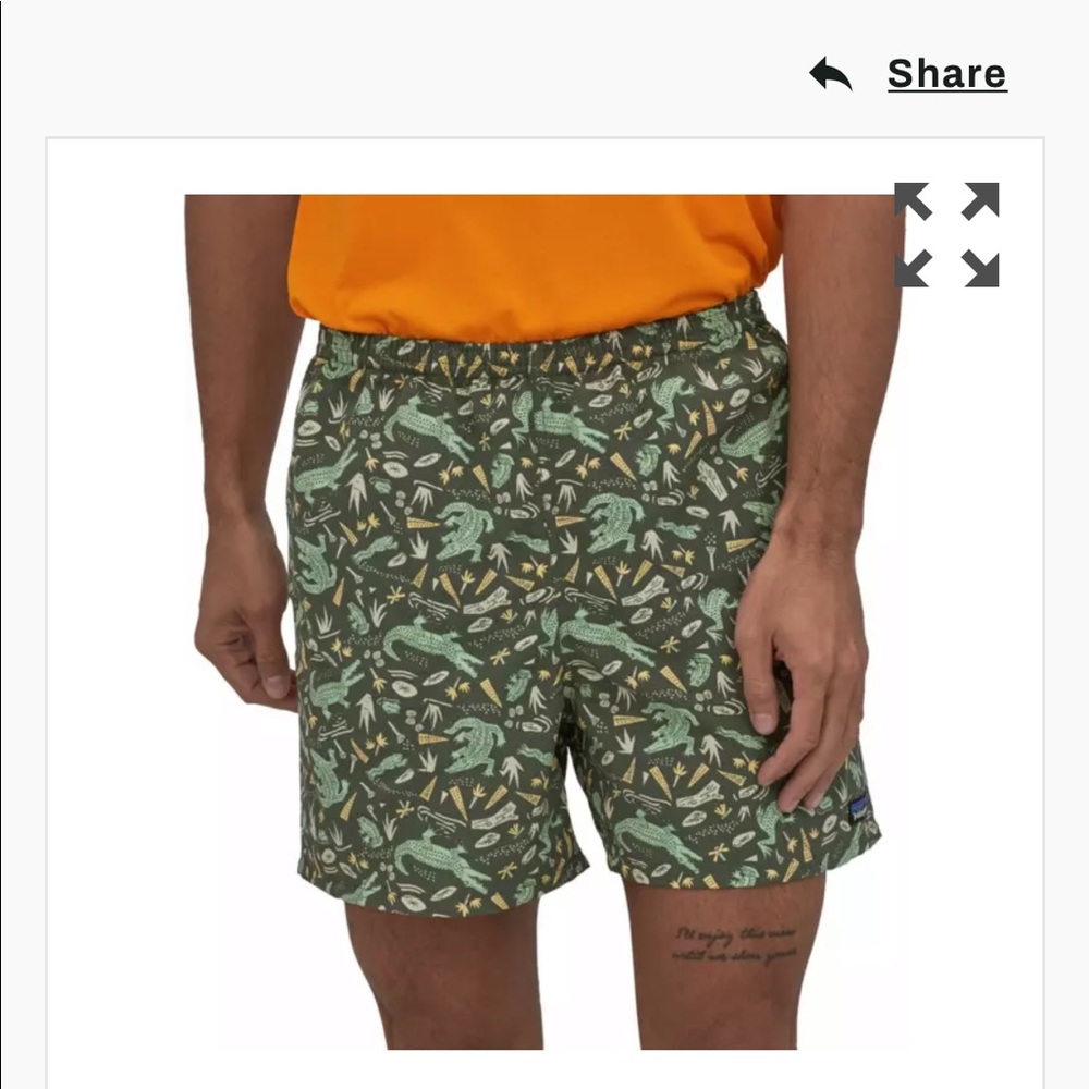 Men’s Patagonia shorts size xs.